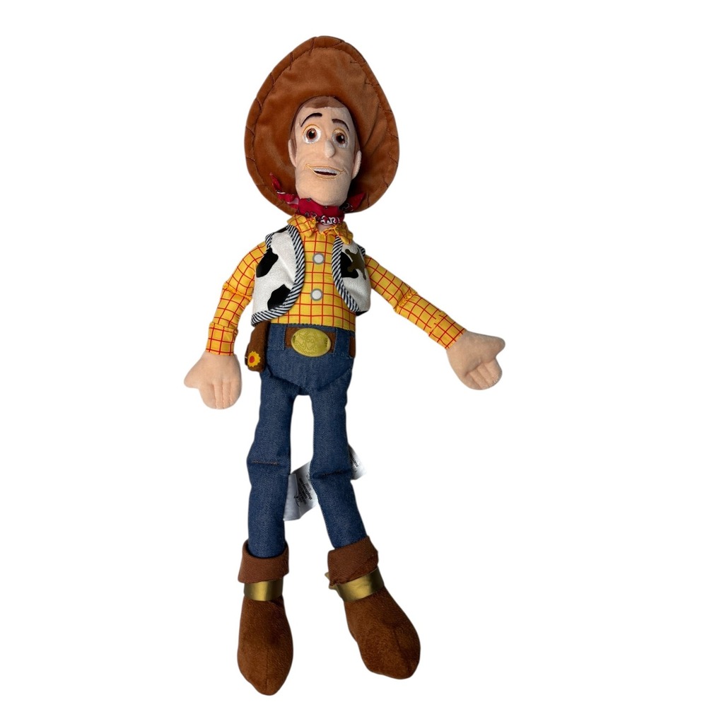 Disney Pixar Toy Story Woody 19" Plush Doll Cowboy Sheriff Soft Stuffed Toy